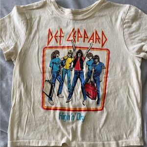 High 'n' Dry Graphic Tee - Cream